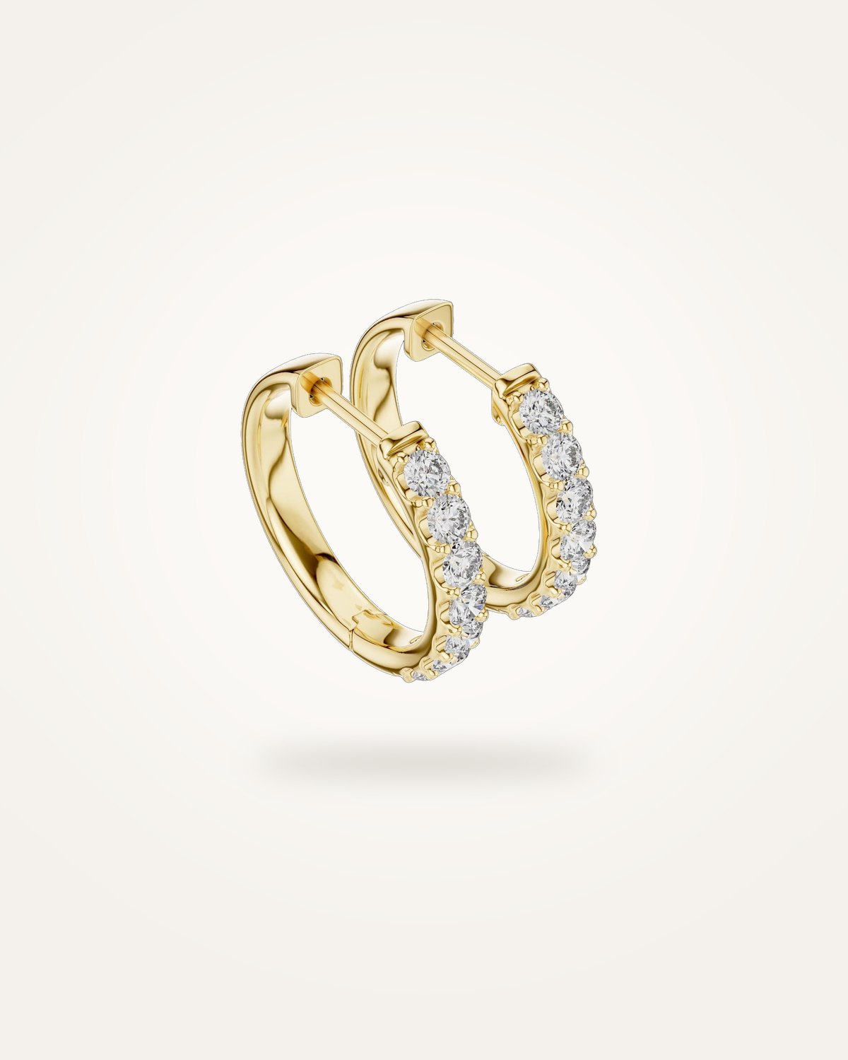 Huggie hoop earrings