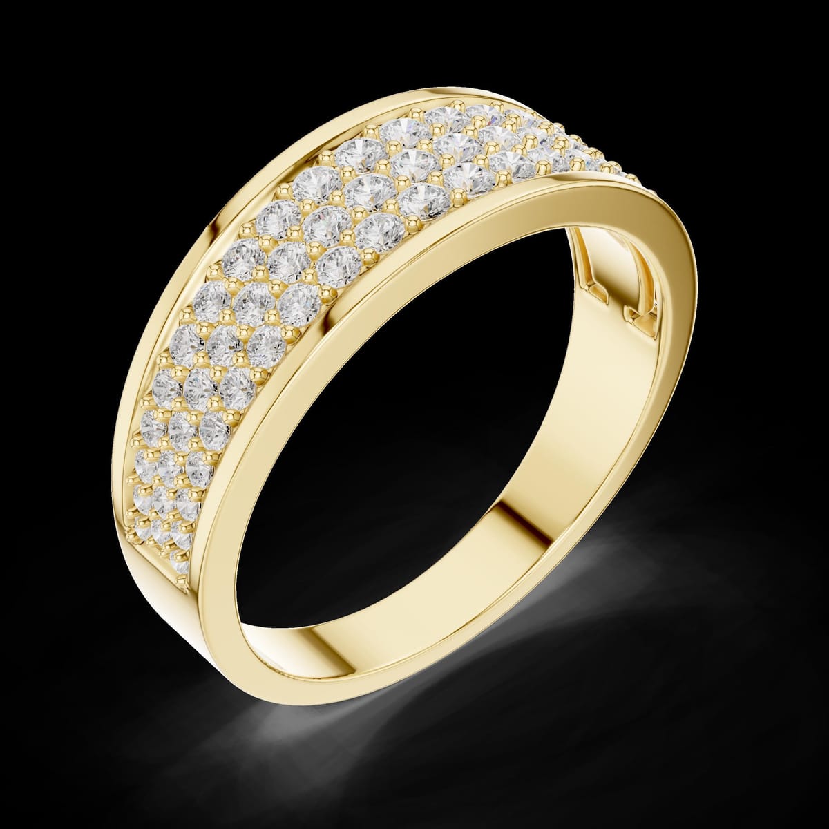 Men's diamond band
